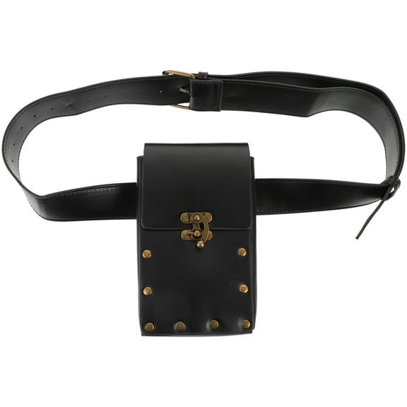 Vintage Bag Delicate Belt Pouch Gothic Leather Shoulder European and American Pu Miss