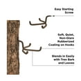 thumbnail image 5 of Allen Company Triple Screw-In Gear Hanger & Hook - Lightweight Quiet Design for Tree Stand & Blind - Brown, 5 of 15