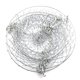 thumbnail image 1 of Cesta de metal de 3 niveles, soporte de almacenamiento para cocina, estante para aperitivos, cuenco para verduras, soporte de almacenamiento para comedor, plantación de flores, decoración para sala de estar, plateado LingWen 8390612328633, 1 of 1