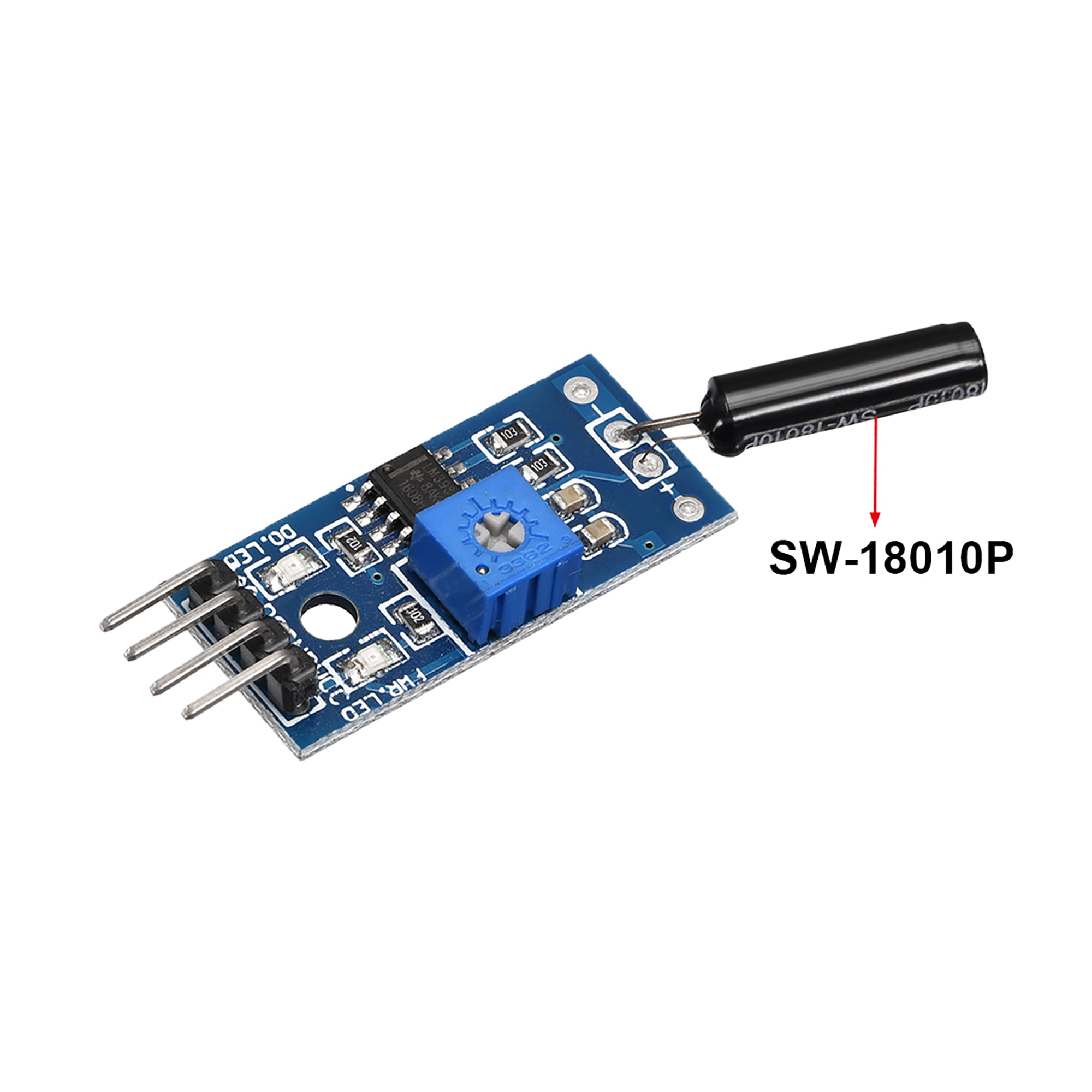 50PCS SW-18010P Electronic Vibration Sensor Switch NEW 