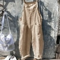 thumbnail image 5 of CFXNMZGR Jumpsuits for Women Fashion Bib Pants Overalls Baggy Rompers Jumpsuits with Pockets Casual Loose Bib Overall on Clearance, 5 of 7