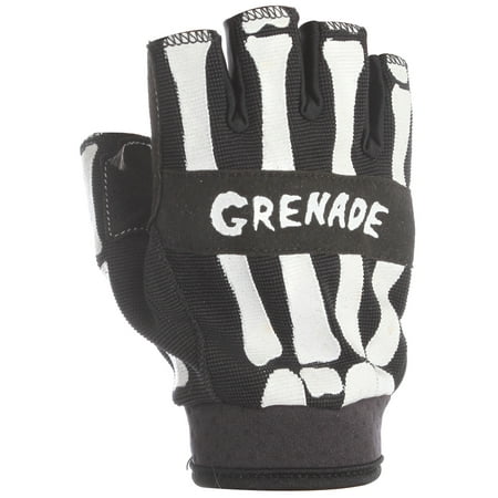 Fingerless Bike Gloves - Grenade Bender Fingerless Bike Gloves Black Mens