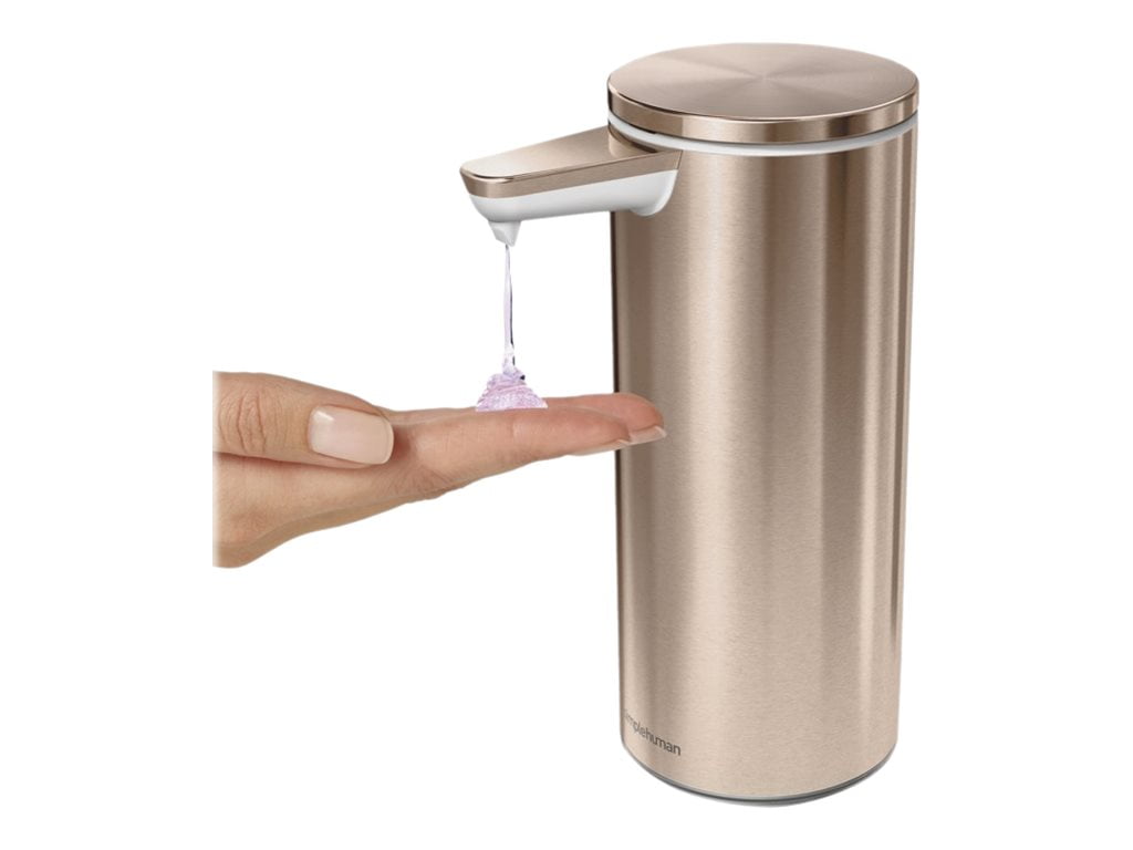 simplehuman 9 oz. Rechargeable TouchFree Sensor Liquid Soap Pump