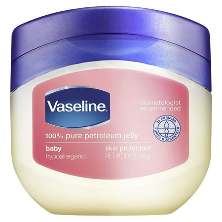 "Vaseline Petroleum Jelly Baby 13 oz, Pack of 4"