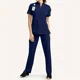 thumbnail image 2 of Uniforme Enfermera Femenina Pantalones Filipinos Cuello Alto, 2 of 8