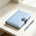 A5 PU Leather Hardcover Lined Journal Notebook, 200 Pages 80gsm Thick ...