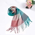 thumbnail image 1 of WEAIXIMIUNG Foulards en Soie Nouvelle Mode Texture Douce Universel Classique Automne et Hiver, 1 of 2