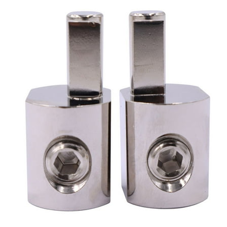 Kairuite 1Pair Car Audio Power/Ground Wire Reducer 1/0 Gauge to 4 Gauge Amp Input Reducer