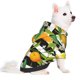 thumbnail image 2 of Fotbe Orange and Lemon Sudadera con Estampado para Perros Pequeños – Suéter con Capucha para Mascotas, Tela Suave de Forro Polar con Bolsillo-Medium, 2 of 7