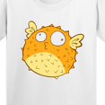 thumbnail image 4 of Inktastic Cute Pufferfish Youth T-Shirt, 4 of 5