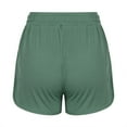 thumbnail image 4 of Ashirexll Workout Shorts Women, Athletic Shorts, Drawstring Sports Loose Wide Leg Shorts, 4 of 5