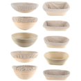 thumbnail image 5 of AMERTEER Basket Rattan Baskets Round basket Bread Proofing Basket Proving Rattan Basket Bakeware Round Oval Basket, 5 of 5