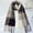 Brown, variant on 【74.8" Plaid Scarf】 British-Style Winter Scarf with Tassels – 190cm Long, Warm & Fashionable