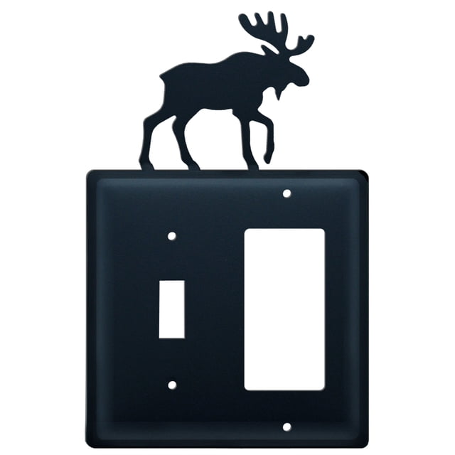 Moose - Interruptor único y GFI(ESG-19) Village Wrought Iron ESG-19