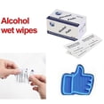thumbnail image 5 of Alcohol Pad Disinfectant Wipes Disinfection Piercing 75% Alcohol Wipe Pad Pack for Glass Nail Sterilization Cotton 200pcs, 5 of 5