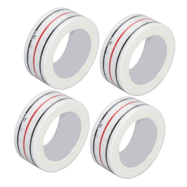 1/4 Inch Seam Diagonal Seam Tapes, 32.8ft Professional Straight Diagonal Seams Tapes 4pcs for Sewing Accessories