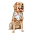 thumbnail image 4 of Dog Bandanas, Summer Glasses Watermelon Adjustable Dog Scarf Triangle Bib Handkerchief Accessories for Small Medium Large Dogs, Cats, Pets, 4 of 6