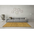 thumbnail image 3 of Ahgly Company Indoor Rectangle Abstract Brown Modern Area Rugs, 2' x 4', 3 of 4