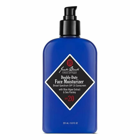 Jack Black Double-Duty Face Moisturizer SPF20 8.5oz. - NEW FRESH AUTHENTIC