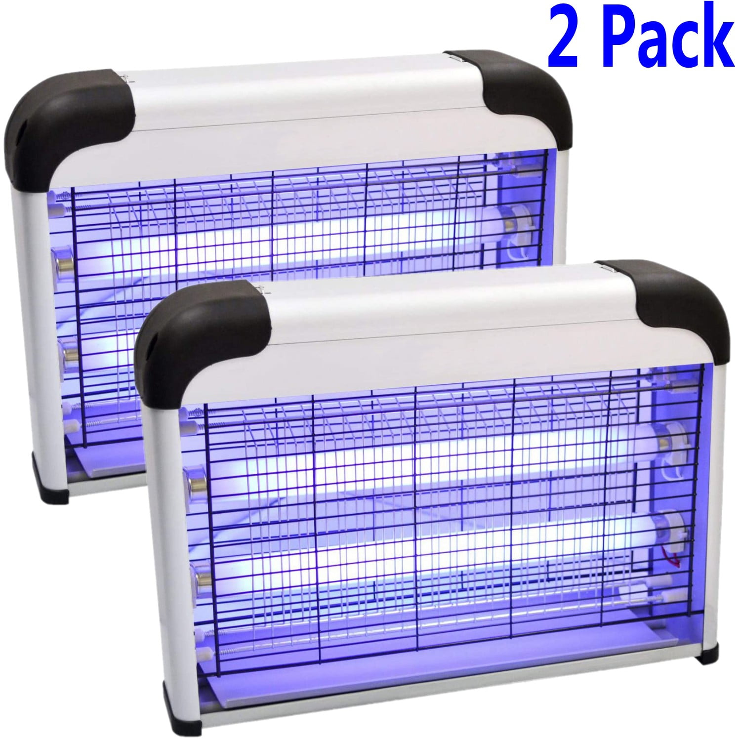 2 Pack Bug Zapper & Electric Indoor Insect Killer Mosquito, Bug, Fly