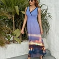 thumbnail image 2 of Sleeveless Dress Bay Bridge Glow San Francisco women dresses women formal occasion dresses, 2 of 5