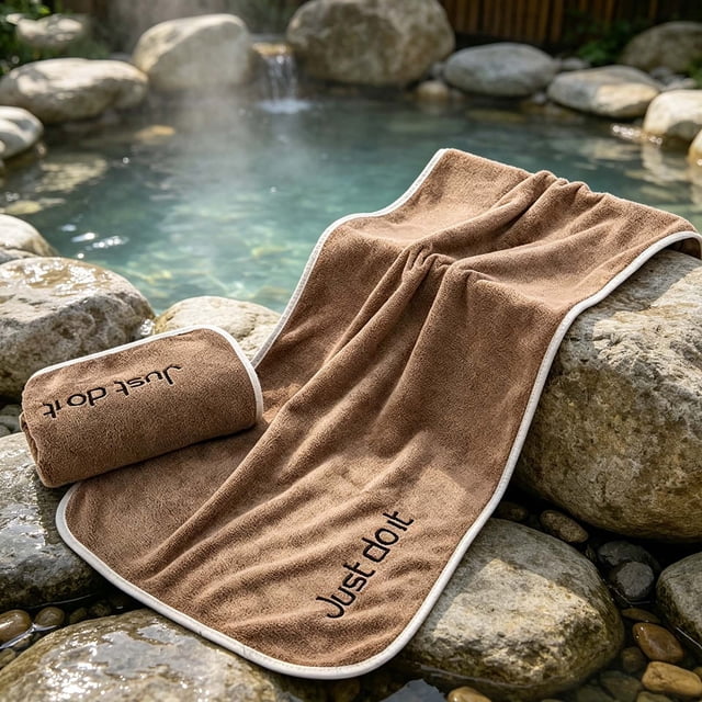 Fleece Face Towel Microfiber Bath Towel For Home Bathroom Shower Daily Use