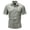 A-Green919, variant on XIAOCHA Multi Pocket Cargo Shirt For Men Turn Down Collar Short Sleeve Button Work Top
