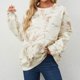 thumbnail image 3 of Sudaderas para mujer con estampado 3D de hojas de arce y sudaderas Realtree con cuello redondo y manga larga sin capucha, ropa gráfica Y2k, 3 of 5