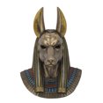 thumbnail image 1 of Anubis Bust Wall Plaque - Egyptian Statue Sculpture, 1 of 1