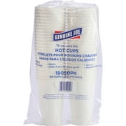 Genuine Joe Disposable Hot Cup 50 / Pack - 16 fl oz White Polyurethane Beverage Cups