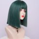 thumbnail image 4 of Minnieouse Peluca de mujer, pelo corto y liso, fiesta, vacaciones, Club, vestido elegante, decoración de Cosplay, regalos de disfraces para mujeres y Cuidado del cabello Azul oscuro Minnieouse CE014354-04, 4 of 6