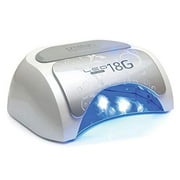 Gelish 18G Classic LED Light - Professional Nail Curing Lamp for Home or Salon Use, Fast-Drying 36W, Corded, SafeLight™ Technology, Ergonomic Design, Pedicure-Friendly.