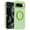 Green, variant on Magnetic Case for Google Pixel 9A, [Stronger Magnet] Compatible with MagSafe, Crystal Clear Protective Phone Cover, Military Grade Drop Tested Shockproof Slim Hard PC Back,Blue