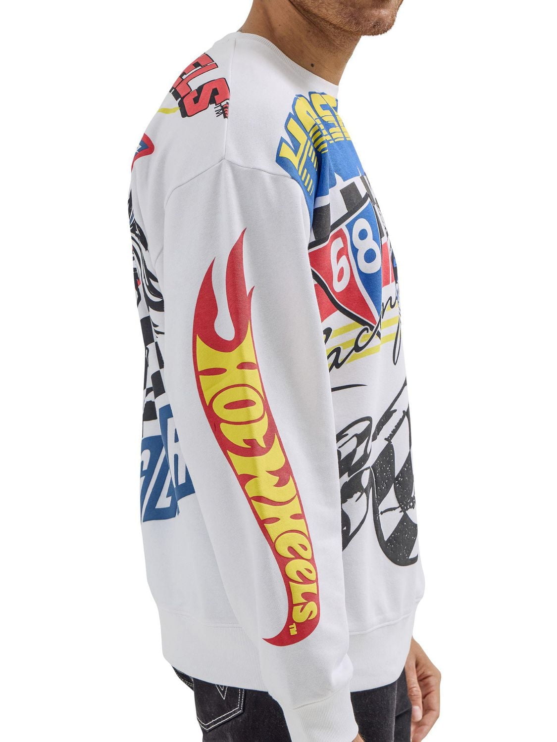 Le Wrangler® x Hot Wheels™ Men’s Pullover Crew