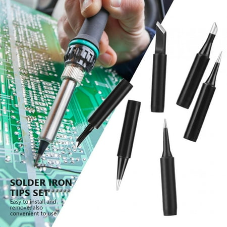 

6pcs Lead free Soldering Iron Tips Set for 936/937 Welding Station Tool Kits