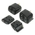 thumbnail image 1 of Steering Wheel Switch Button Set, 4pcs Replacement For Silverado 1500 2003-2009 21997738  Black, 1 of 8