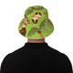 thumbnail image 5 of Fotbe Monkeys Swinging from Palms Sombrero Tipo Pescador con Estampado – Sombrero de Sol de Algodón de Moda para Playa, Golf, Pesca, 5 of 6