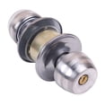 thumbnail image 1 of Greenadscape 1Set Silver Stainless Steel Door Knob Lock for Bedroom Bathroom Interior Doors Keyed Entry Anti Rust, 1 of 8