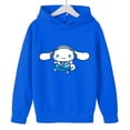 thumbnail image 4 of Sudadera con capucha de Cinnamoroll para niño y niña, suéter de manga larga con dibujos animados de Sanrio, ropa de otoño y primavera, novedad de 2023, 4 of 4