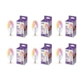 thumbnail image 1 of Smart Bulb WiZ, 40 W, B12, luz LED E12, paquete de 6, 1 of 8