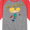 thumbnail image 3 of Hey Arnold! - Cool Arnold - Toddler And Youth Raglan Graphic T-Shirt, 3 of 6