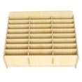 thumbnail image 4 of Soporte de Teléfonos Celulares de Madera, Caja de Almacenamiento de Teléfonos Celulares 24 Cuadrícula de Madera Sintética Duradera Impermeable para la Oficina para Reuniririr, 4 of 7