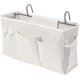 thumbnail image 1 of Organizador De Almacenamiento Colgante, Bolsa De Lona con 6 Bolsillos para Literas, Dormitorios Universitarios, Barandillas De Cama con Revista, Teléfono, Tableta, Soporte para Botellas De Agua-n, 1 of 5