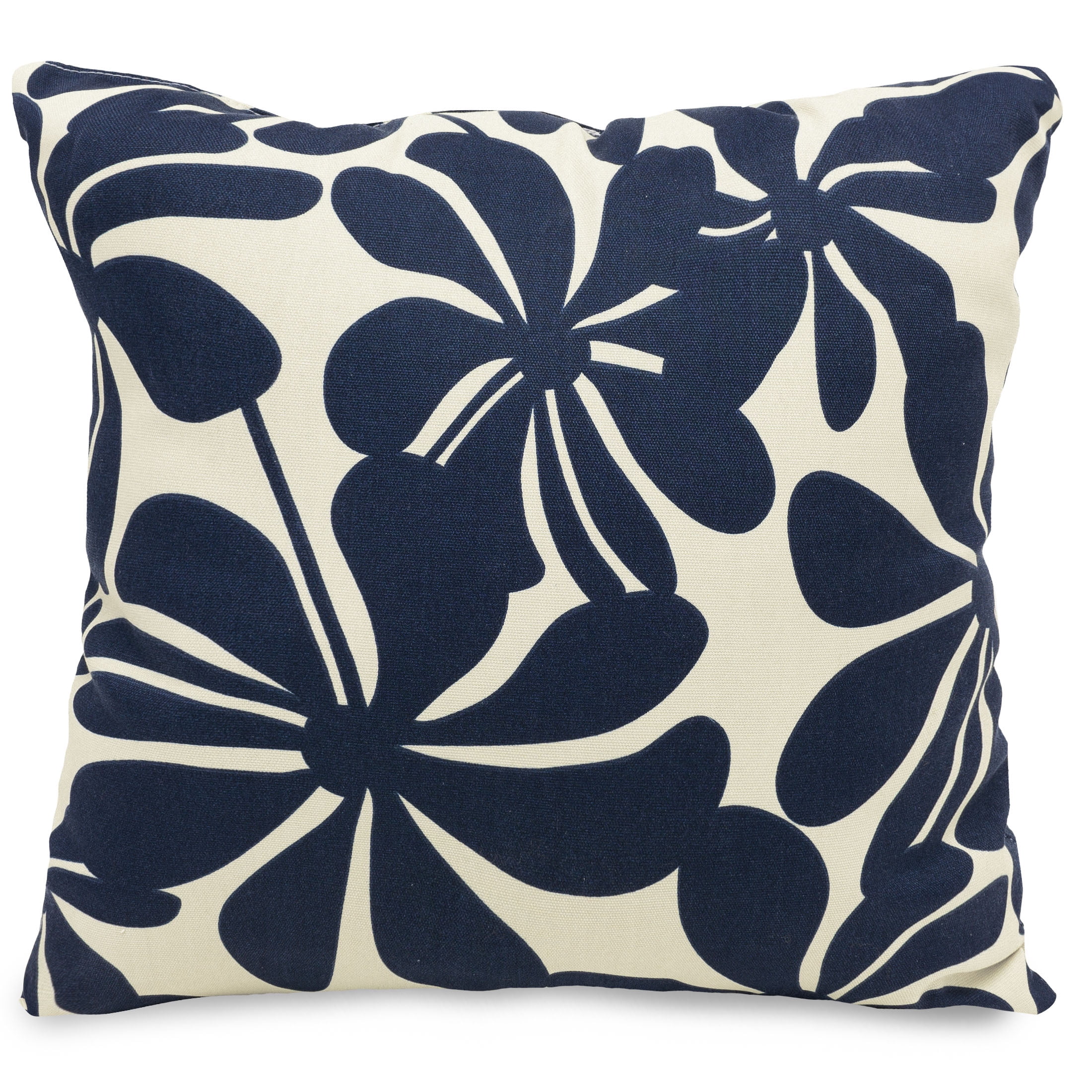 large navy pillows