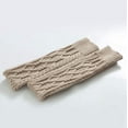 thumbnail image 4 of Women's Cable Knit Thigh High Boot Socks Extra Long Winter Stockings Leg Warmers, 4 of 4