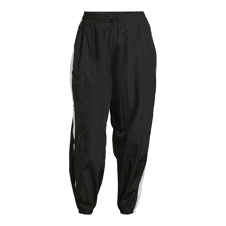 Nylon track pants women's hotsell