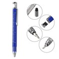 thumbnail image 2 of qifei Alloy Multifunction Gel Ink Pen Roller Ball metric imperial scales ruler level, 2 of 10