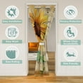 thumbnail image 2 of Erosebridal Sunflower Door Curtain For Doorways 42x84,Melody Black Out Curtain,Vintage Bedroom Decor, 2 of 5