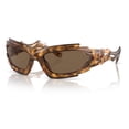 thumbnail image 5 of Burberry Marlowe Dark Brown Irregular Men's Sunglasses BE4384 401373 62, 5 of 7