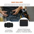 thumbnail image 3 of Ergodyne EGO13718 Cleaning Apron Pouch with Pockets, Black, 3 of 7
